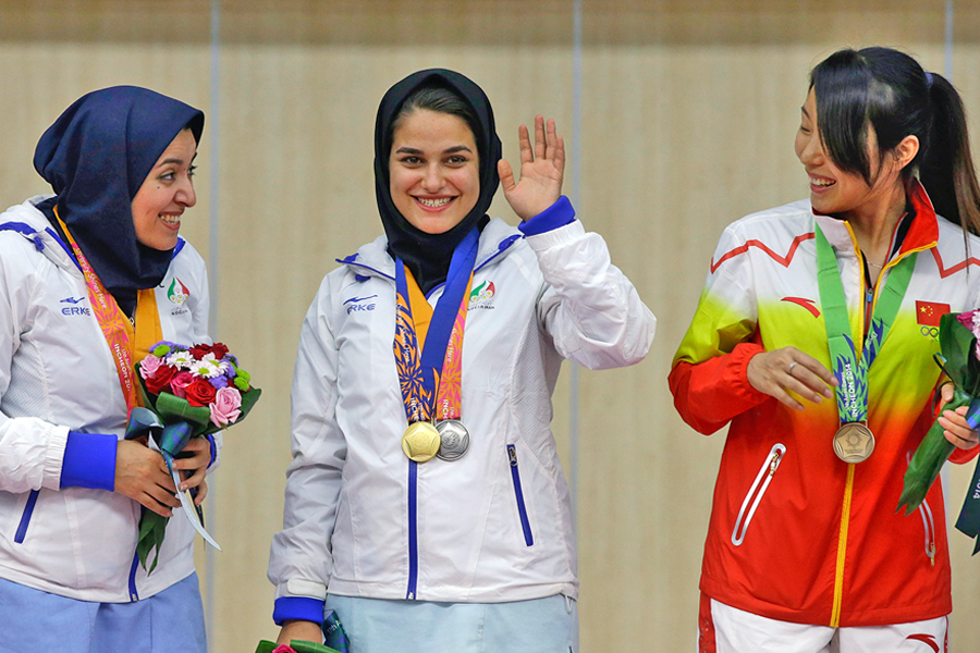 Najmeh Khedmati wins Iran's first gold medal