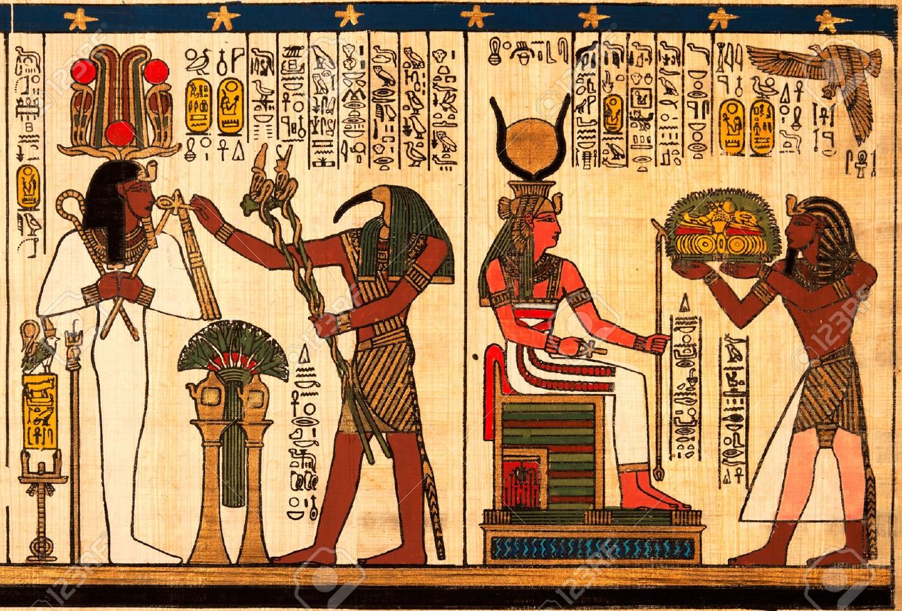 1. Egyptian Hieroglyphics Nail Art Tutorial - wide 5
