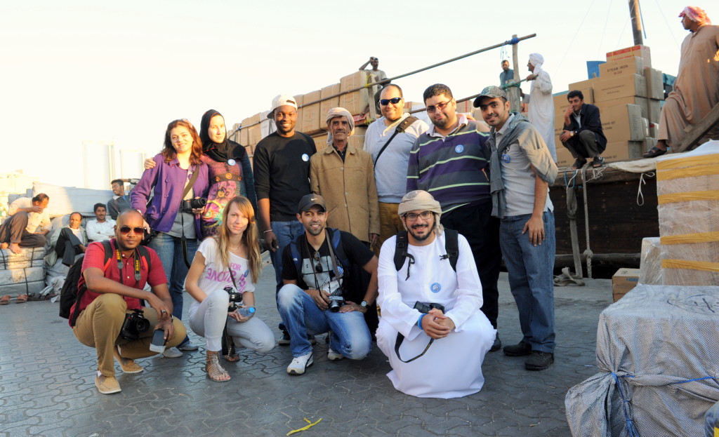 UAE Goodwill Photographers in the field