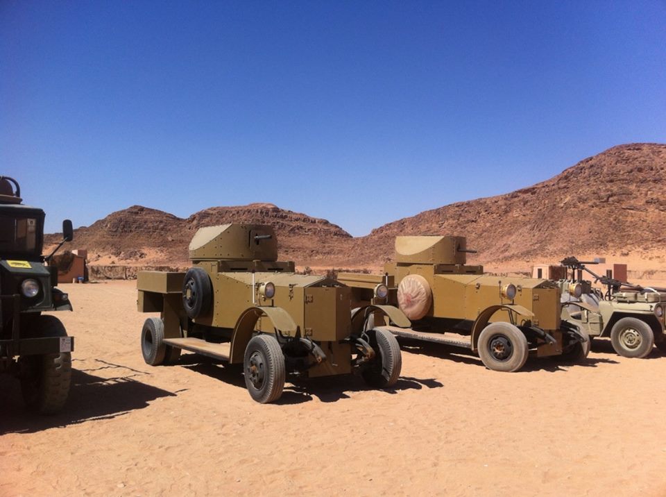 Tanks in Wadi Rum