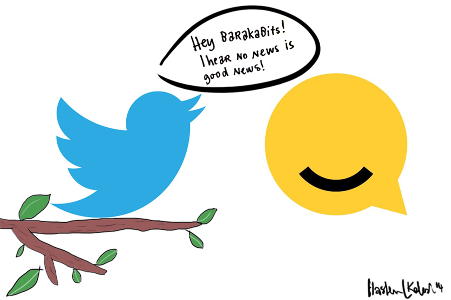 Twitter and BarakaBits Illustration