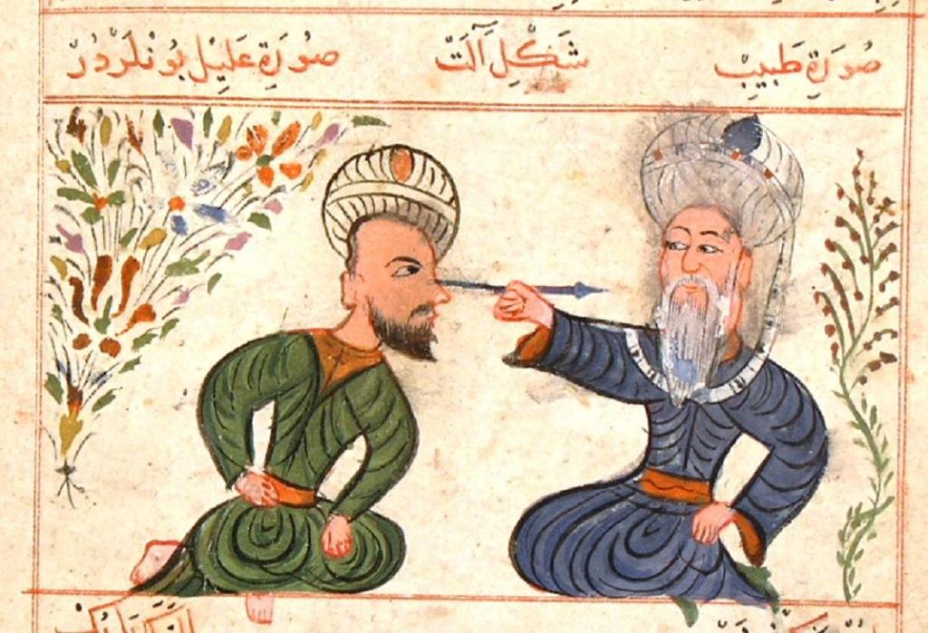 Islamic Doctor Miniature Painting