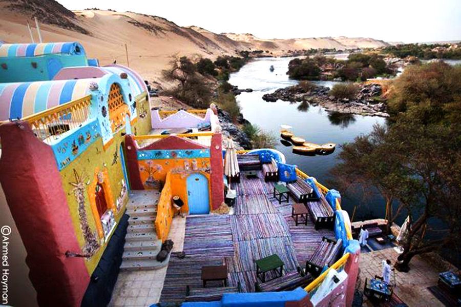Anakato Hotel, in Aswan. Egypt