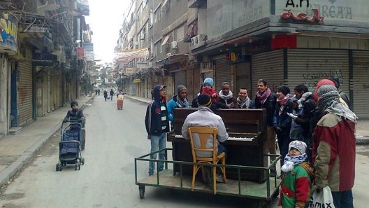 In Yarmouk, Surviving A Siege Starts With A Piano