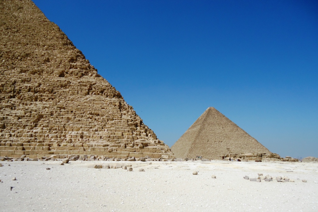 The pyramids of Giza. Phoyo by Valentina Primo