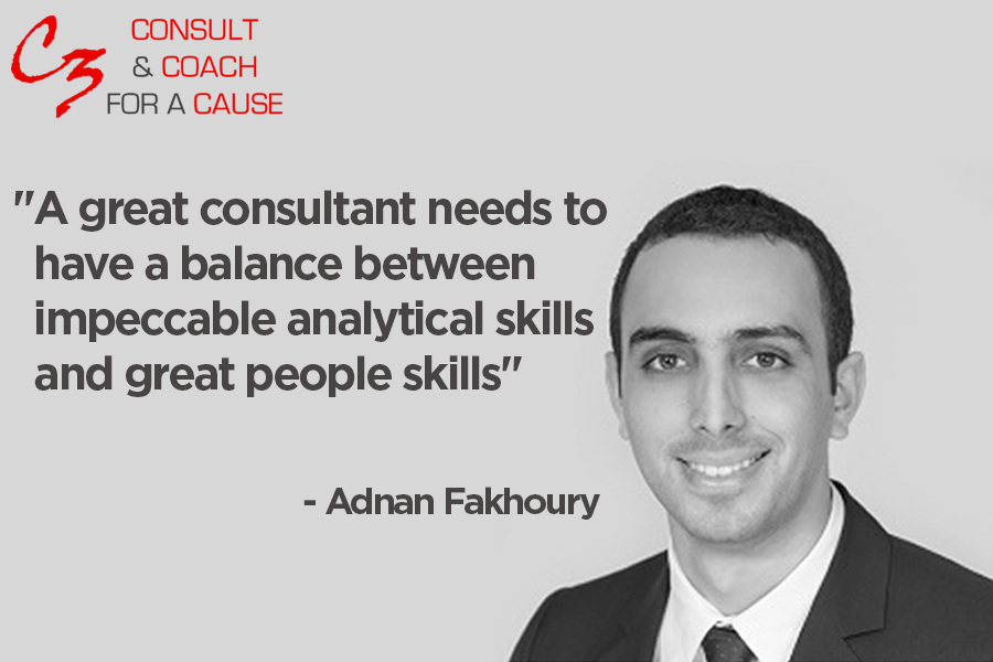 Social entrepreneur Adnan Fakhoury