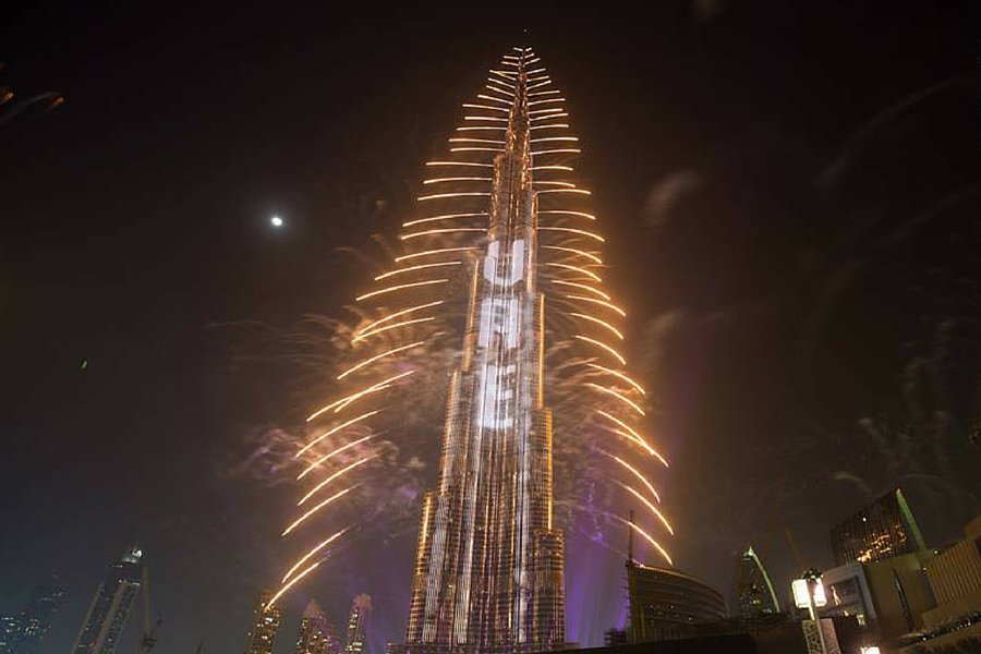 احتفالات رأس السنة في مدن الشرق الأوسط وشمال إفريقيا
