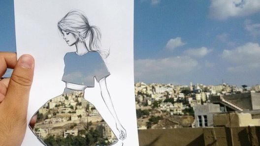 This Jordanian Fashion Illustrator is Creating Patterns from Daily Life