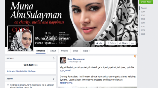 The First Saudi Arabian Woman on International TV Still Writes Her Own Facebook Posts